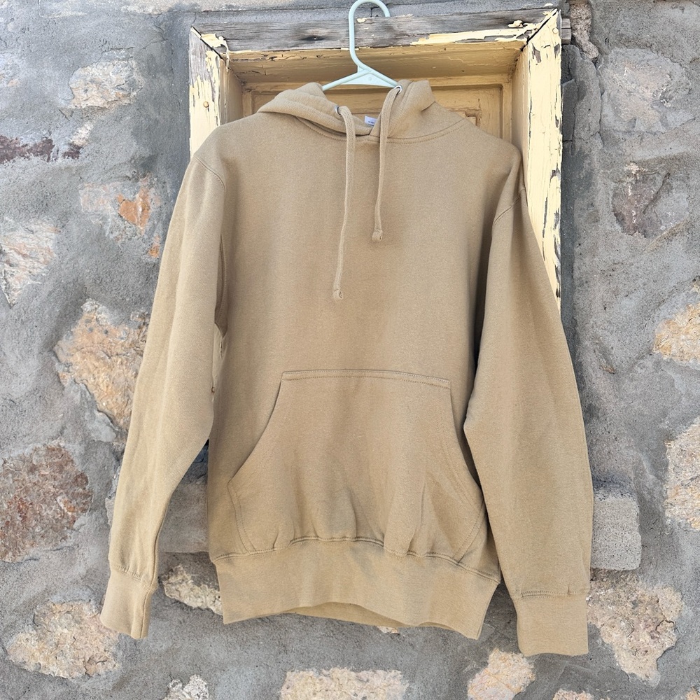 Brand New Ynisex Sand Color Hoodie - XSmall Size, Cozy and Versatile Streetwear